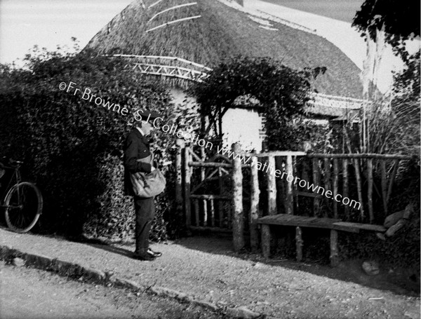 POSTMAN AT COTTAGE GATE